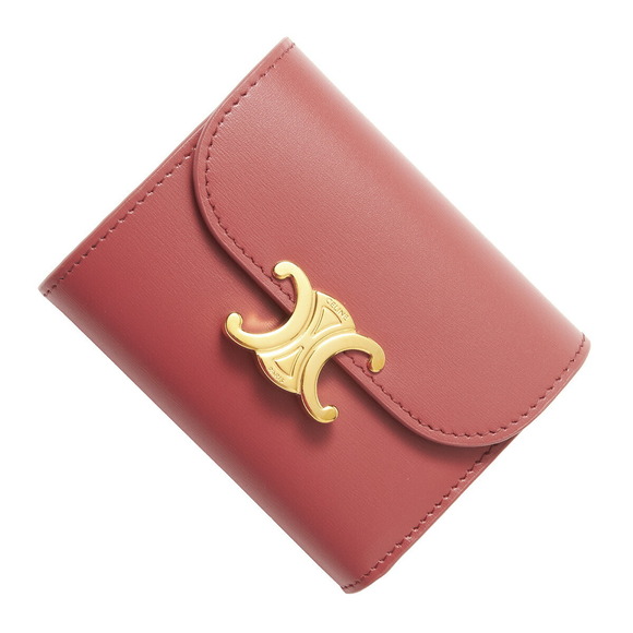 Celine Handbags - Celine Tri fold Wallet Coin Pink
